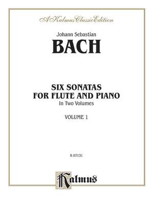 Johann Sebastian Bach: Six Sonatas, Volume I (BWV 1030-1032)