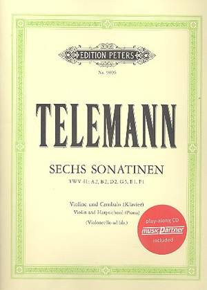 Telemann, G: Six Sonatas