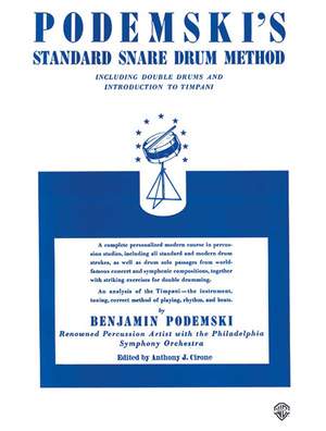 Benjamin Podemski: Podemski's Standard Snare Drum Method
