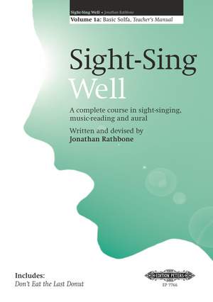Rathbone, J: Sight-Sing Well: Teachers Manual