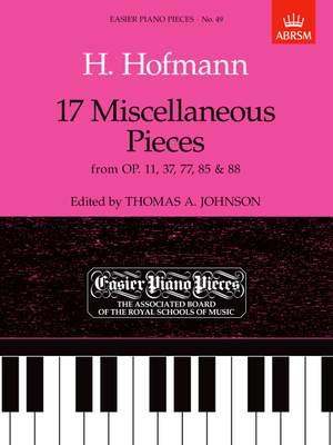 Hofmann, Heinrich: HOFMANN:17 MISCELLANEOUS PCS EPP49