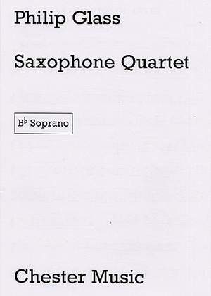 Philip Glass: Saxophone Quartet