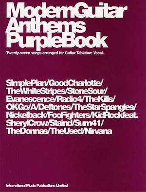 Various: Modern Guitar Anthems. Purple Book