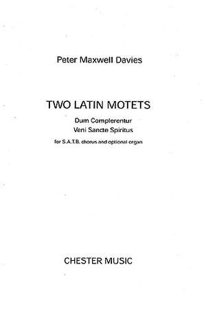 Peter Maxwell Davies: Two Latin Motets