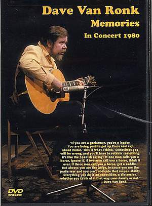 Dave Van Ronk: Memories