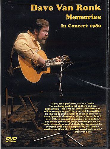 Dave Van Ronk: Memories