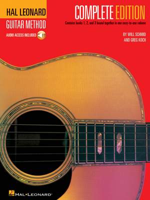 Will Schmid: Hal Leonard Guitar Method Complete Edition + Audio