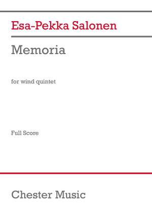 Esa-Pekka Salonen: Memoria for Wind Quintet