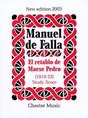 Manuel de Falla: El Retablo De Maese Pedro