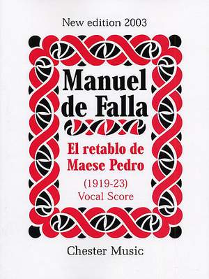 Manuel de Falla: El Retablo De Maese Pedro
