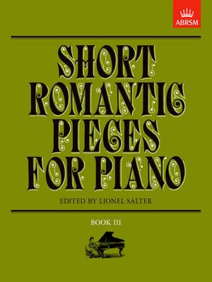 Lionel Salter: Short Romantic Pieces for Piano, Book III