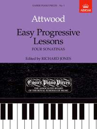 Thomas Attwood: Easy Progressive Lessons - Four Sonatinas