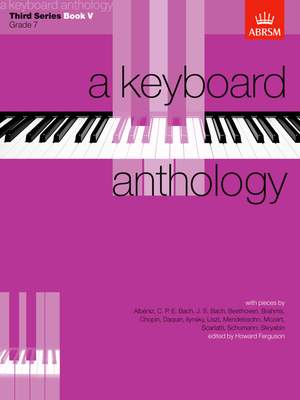 Howard Ferguson: A Keyboard Anthology, Third Series, Book V