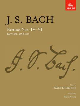 Bach, Johann Sebastian: Partitas IV-VI