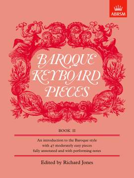 Jones, Richard: Baroque Keyboard Pieces, Book II (moderately easy)