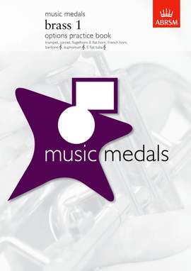 ABRSM: Music Medals Brass 1 Options Practice Book