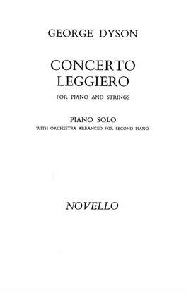 George Dyson: Concerto Leggiero (Piano Solo Part)