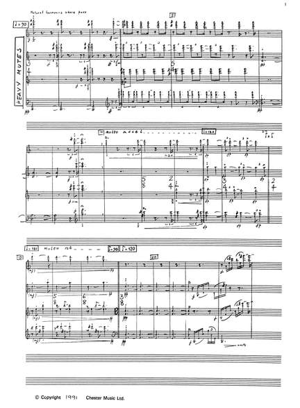 Benedict Mason: String Quartet No1