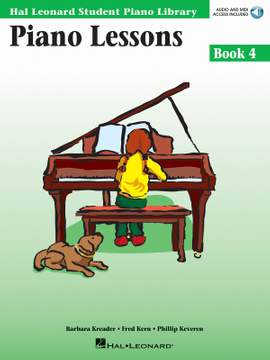 Piano Lessons Book 4 & Audio
