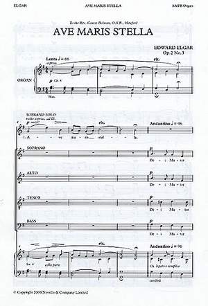 Edward Elgar: Ave Maris Stella Op.2 No.3