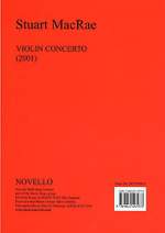 Stuart MacRae: Violin Concerto Product Image