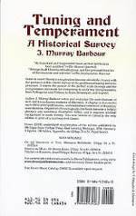 Tuning And Temperament: A Historical Survey Product Image