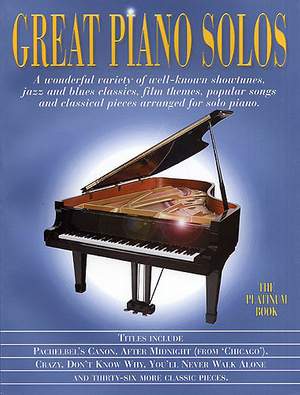 Great Piano Solos - The Platinum Book
