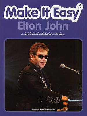 Elton John: Make it Easy: Elton John