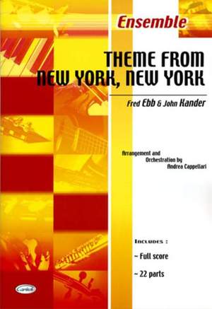 Fred Ebb: New York New York For Ensemble