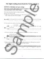 The Sight-Reading Sourcebook for Violin Grades 1-3 Product Image