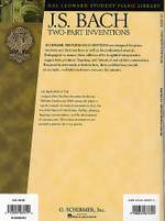 Johann Sebastian Bach: J.S. Bach - Two-Part Inventions Product Image