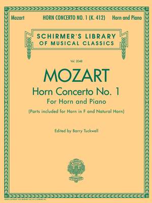 Wolfgang Amadeus Mozart: Horn Concerto No.1