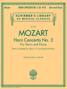 Wolfgang Amadeus Mozart: Horn Concerto No.3