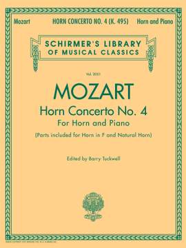 Wolfgang Amadeus Mozart: Horn Concerto No.4