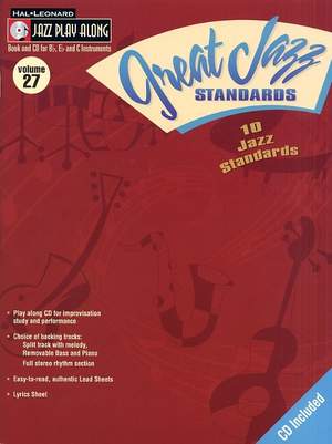 Jazz Play Along: Volume 27 - Great Jazz Standards