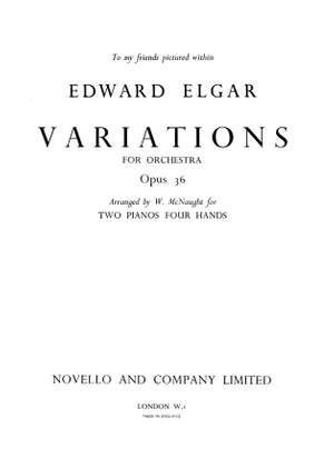 Edward Elgar: Enigma Variations, Op.36 (Two Pianos)