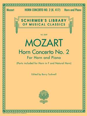 Wolfgang Amadeus Mozart: Horn Concerto No.2