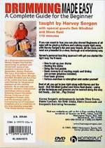 Harvey Sorgen: Drumming Made Easy Product Image