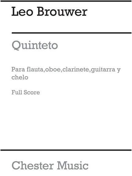 Leo Brouwer: Quinteto
