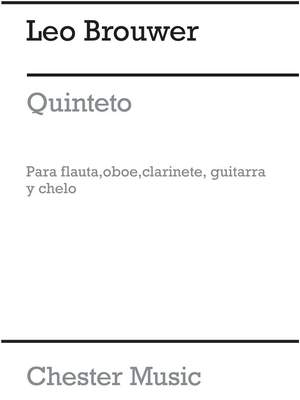 Leo Brouwer: Quinteto (Parts)