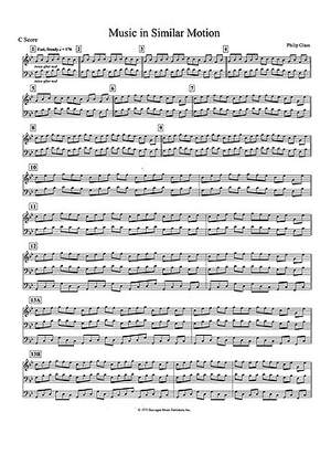 Philip Glass: Music In Similar Motion