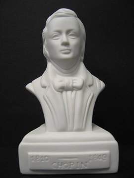 Composer Statuette - Chopin 5''