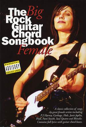 The Big Rock Guitar Chord Songbook: Female