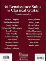 50 Renaissance Solos for Classical Guitar Product Image