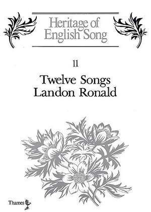 Landon Ronald: Twelve Songs