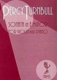 Percy Turnbull: Sonata In E Minor