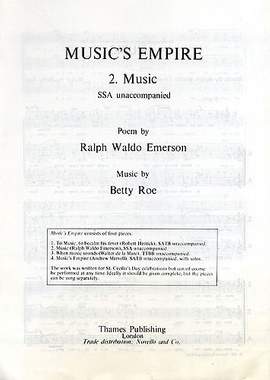 Betty Roe: Music's Empire