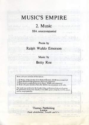 Betty Roe: Music's Empire