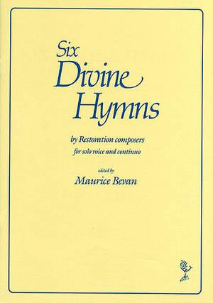 Six Devine Hymns By Restoration Composers