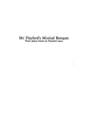 David Cox: Mr. Playford's Musical Banquet